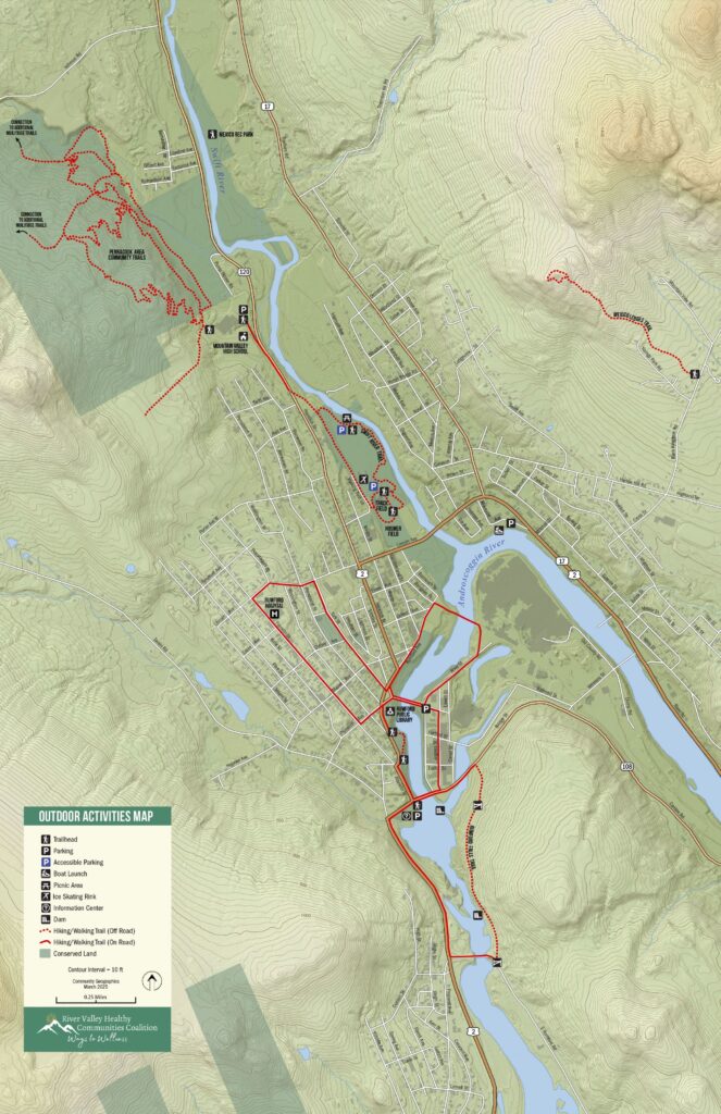 RVHCC Walking Map
